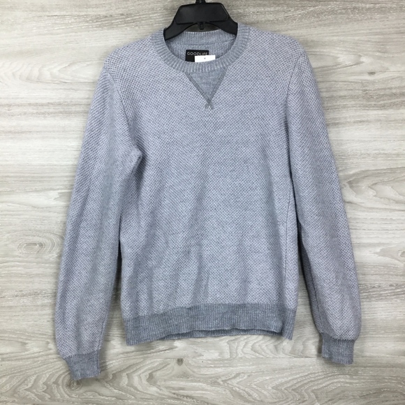 Goodlife Blue Slim Fit Crewneck Sweater - Picture 3 of 8